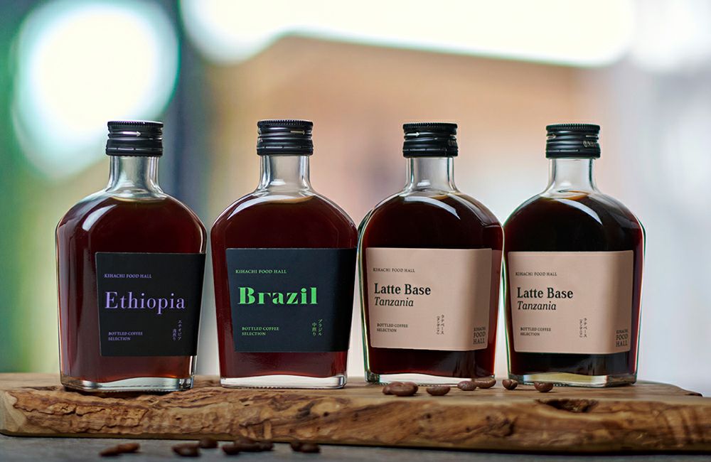 ボトルドコーヒーセレクション ブラック＆ラテベース3種4本入